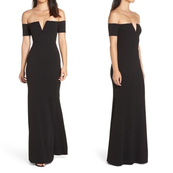 Lulus Stunning Black Dress Whimsigoth Quiet Elegance - Picture 1 of 14